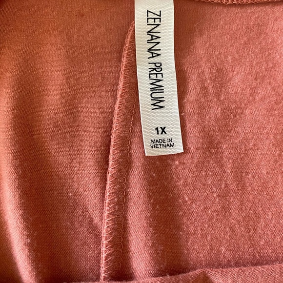 Zenana Outfitters Brown Tunic Top - Picture 6 of 6